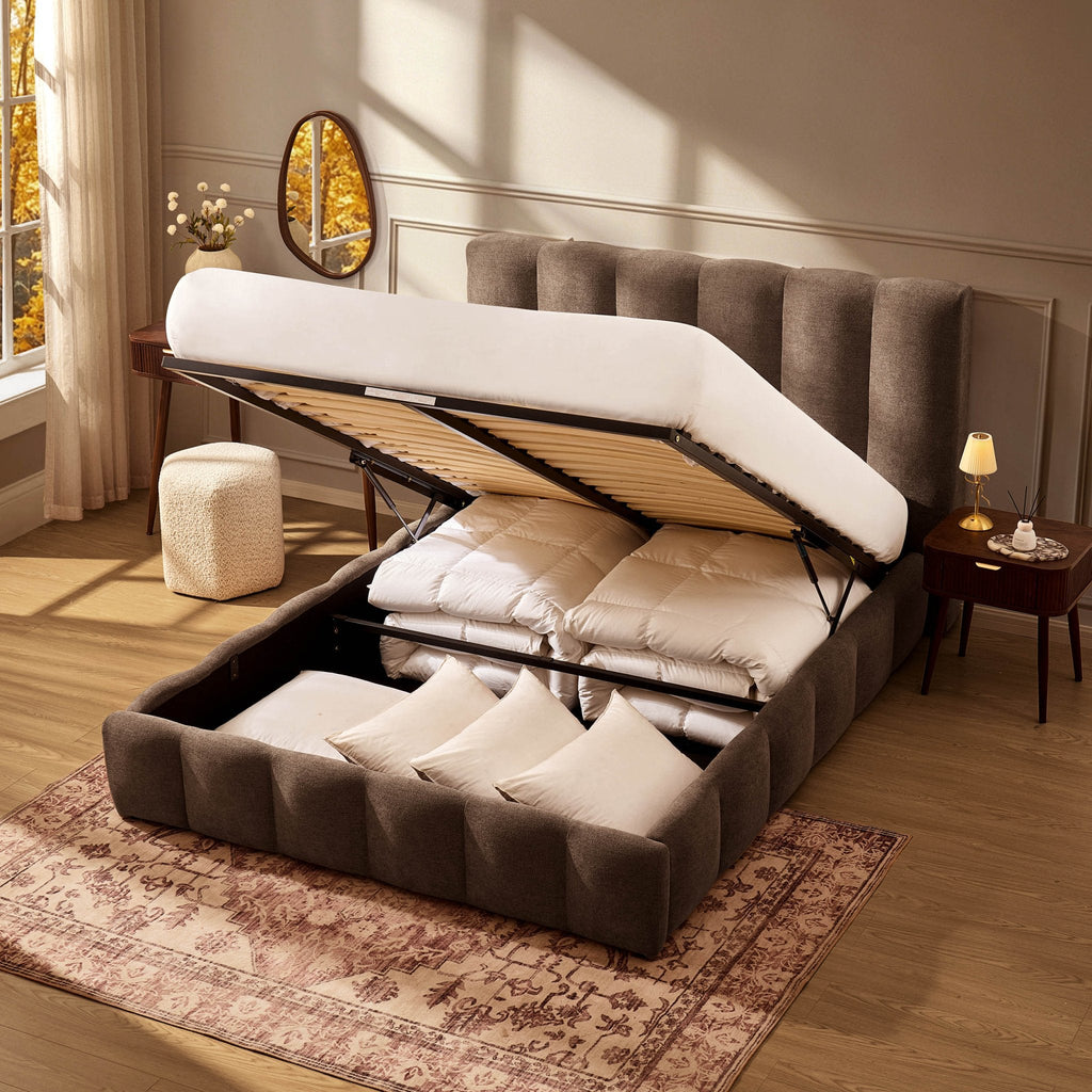Lit Coffre - Chenille Champignon