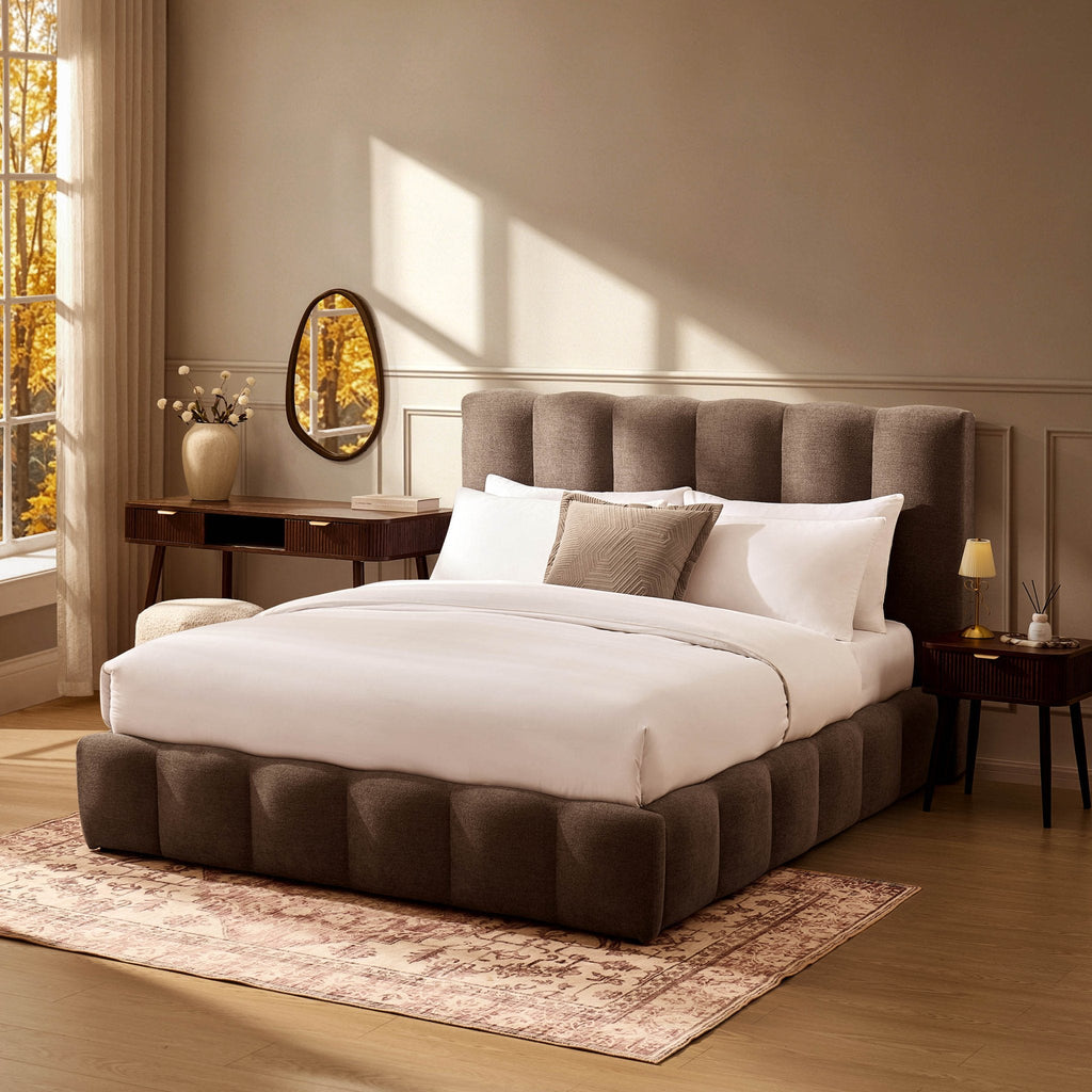 Lit Coffre - Chenille Champignon