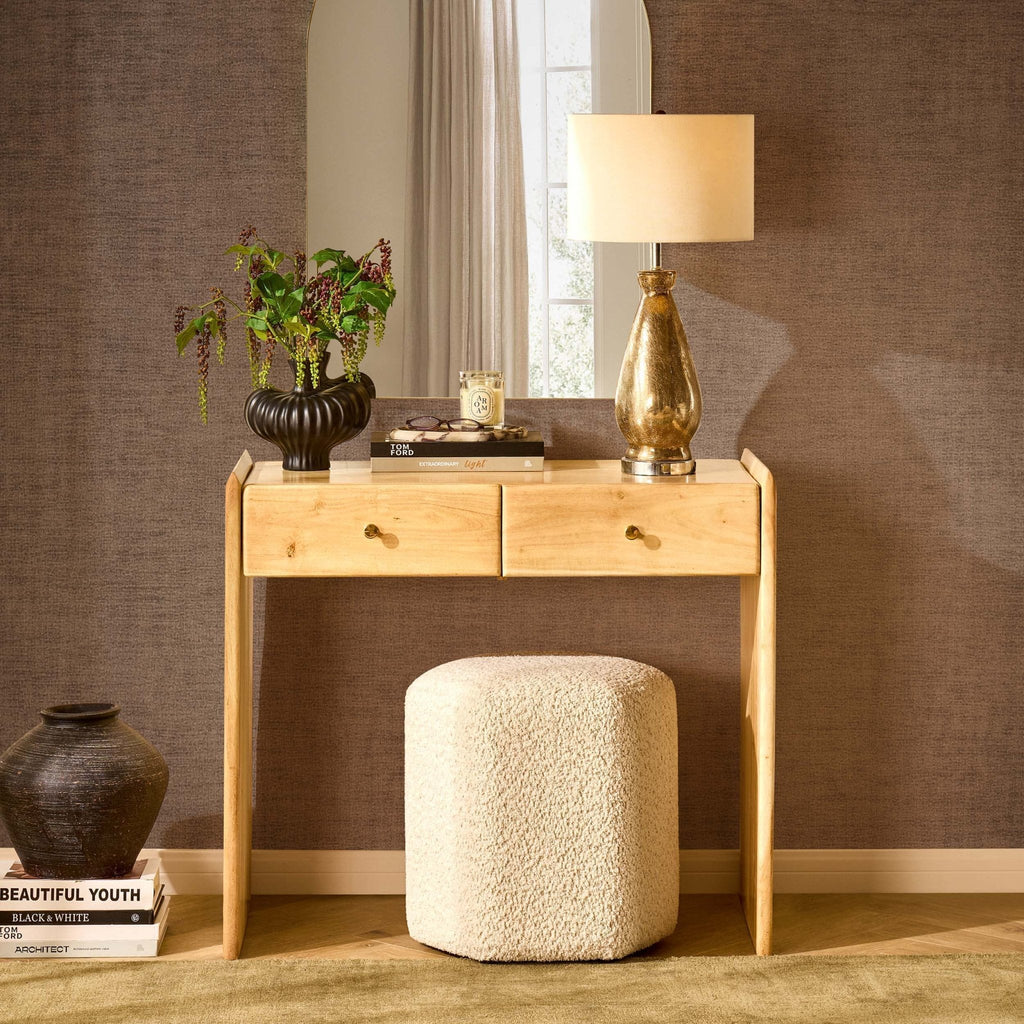 Coiffeuse en bois - Bois clair