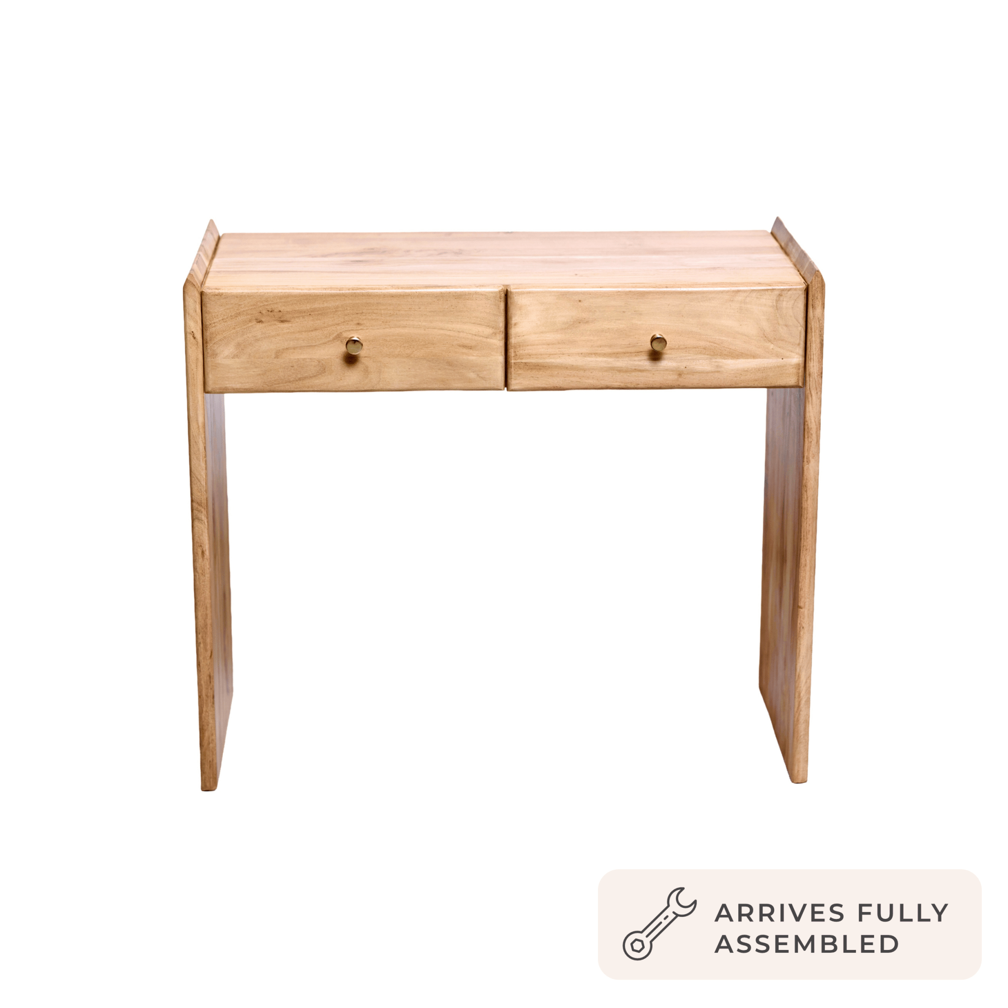 Coiffeuse en bois - Bois clair