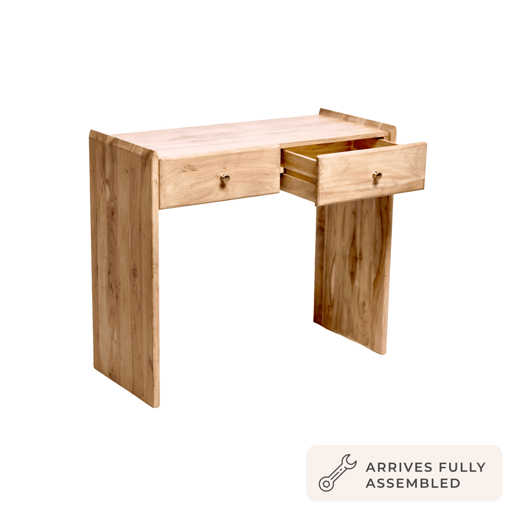 Coiffeuse en bois - Bois clair