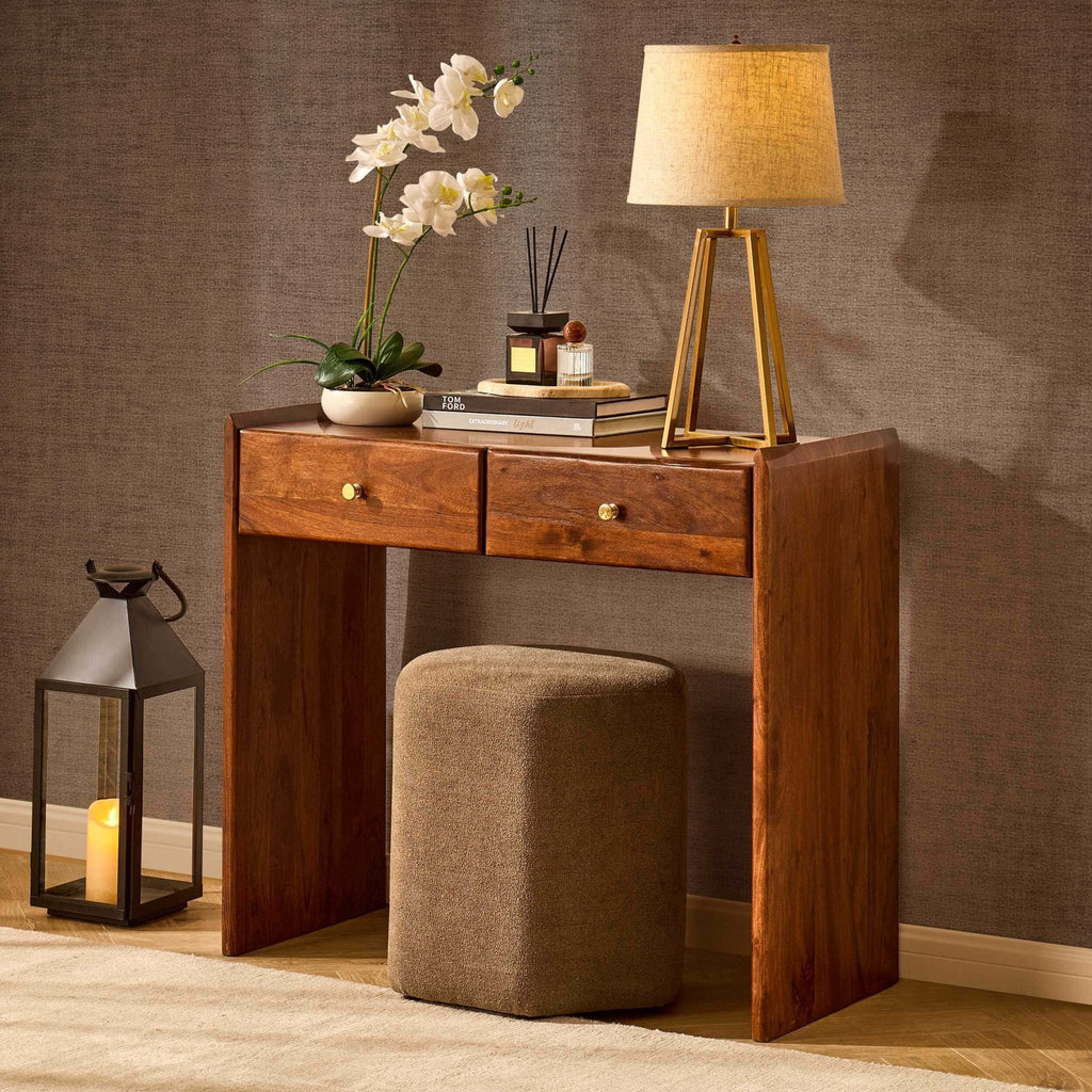 Coiffeuse en bois - Noyer