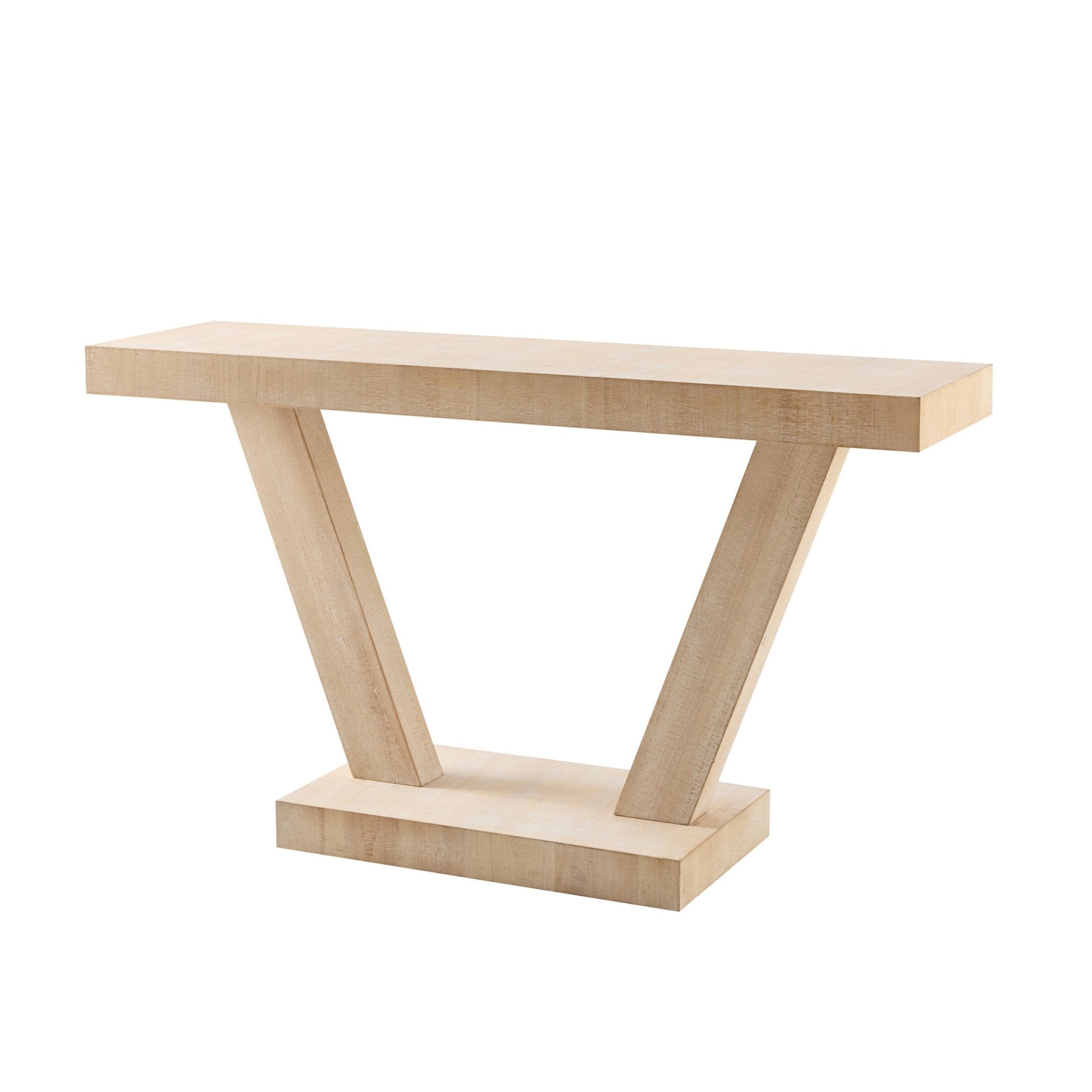 Console - Bois blanchi