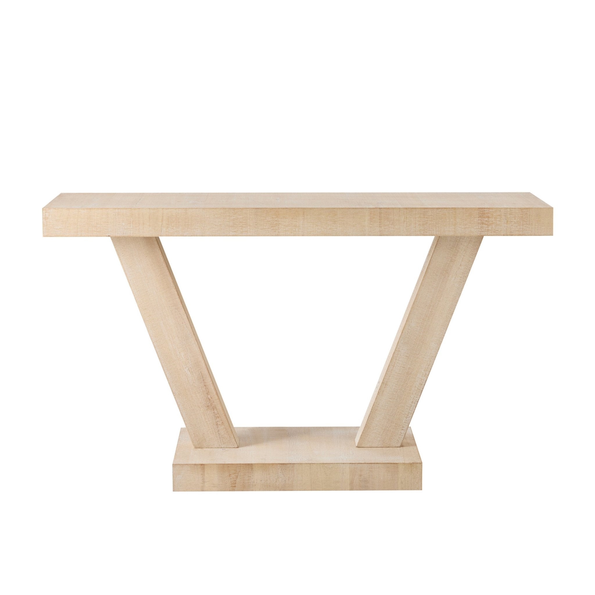 Console - Bois blanchi