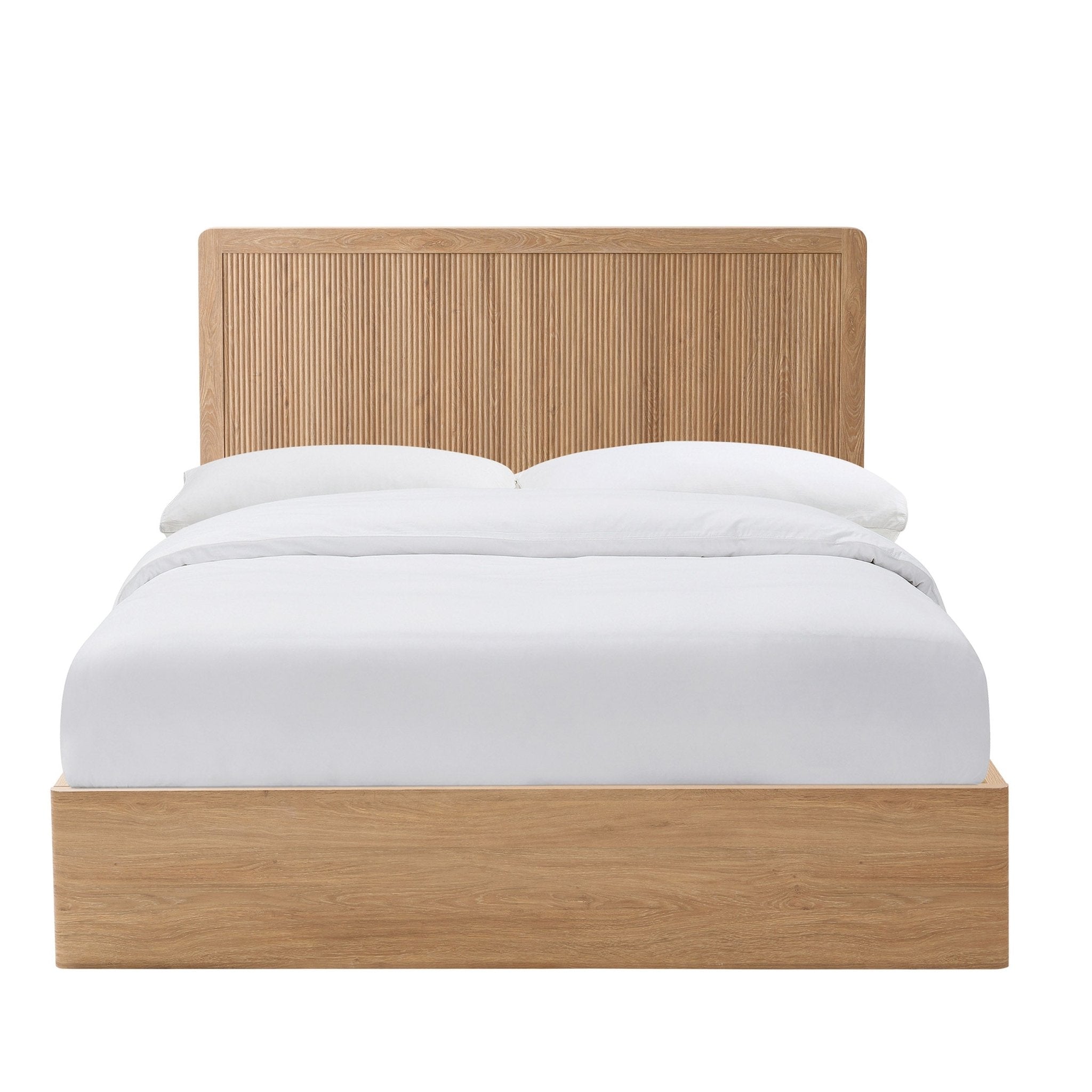 Lit de rangement - Bois clair