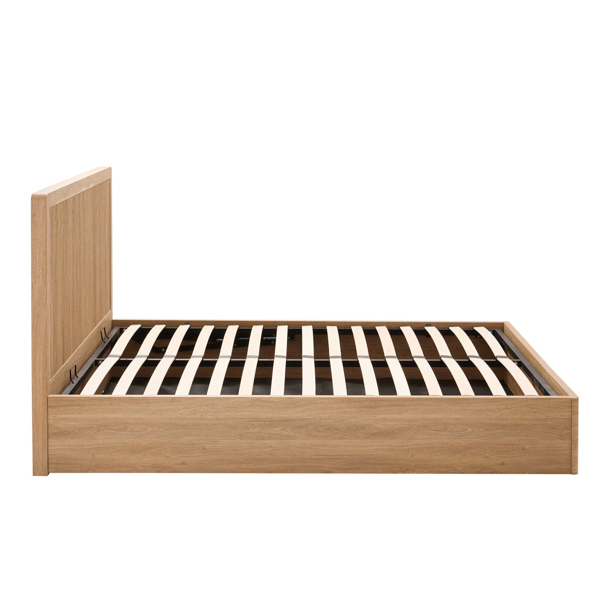 Lit de rangement - Bois clair
