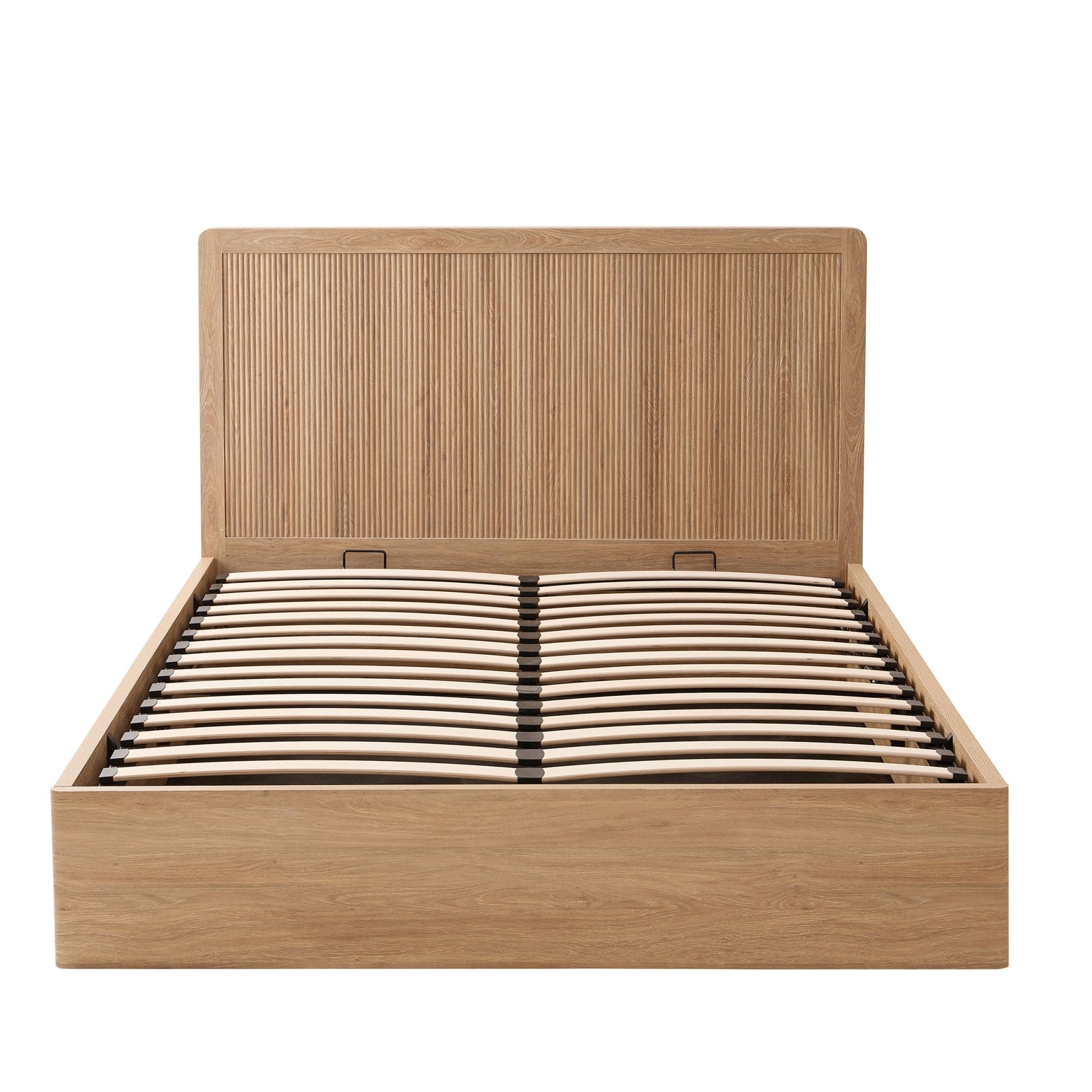 Lit de rangement - Bois clair