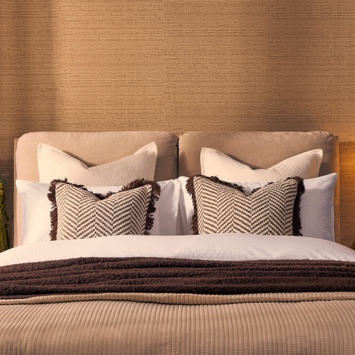 Lit coffre - Chenille avoine