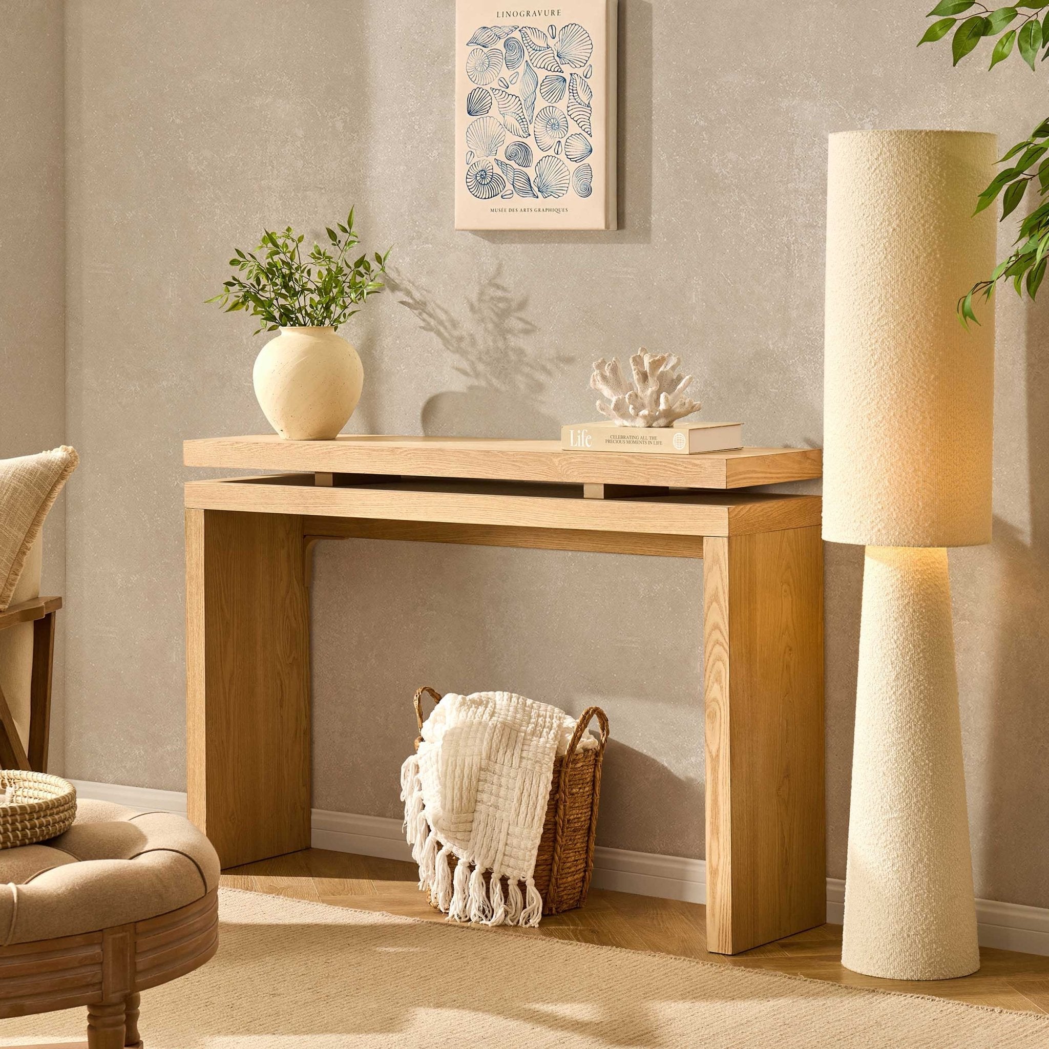Console Penny Ash - Bois clair
