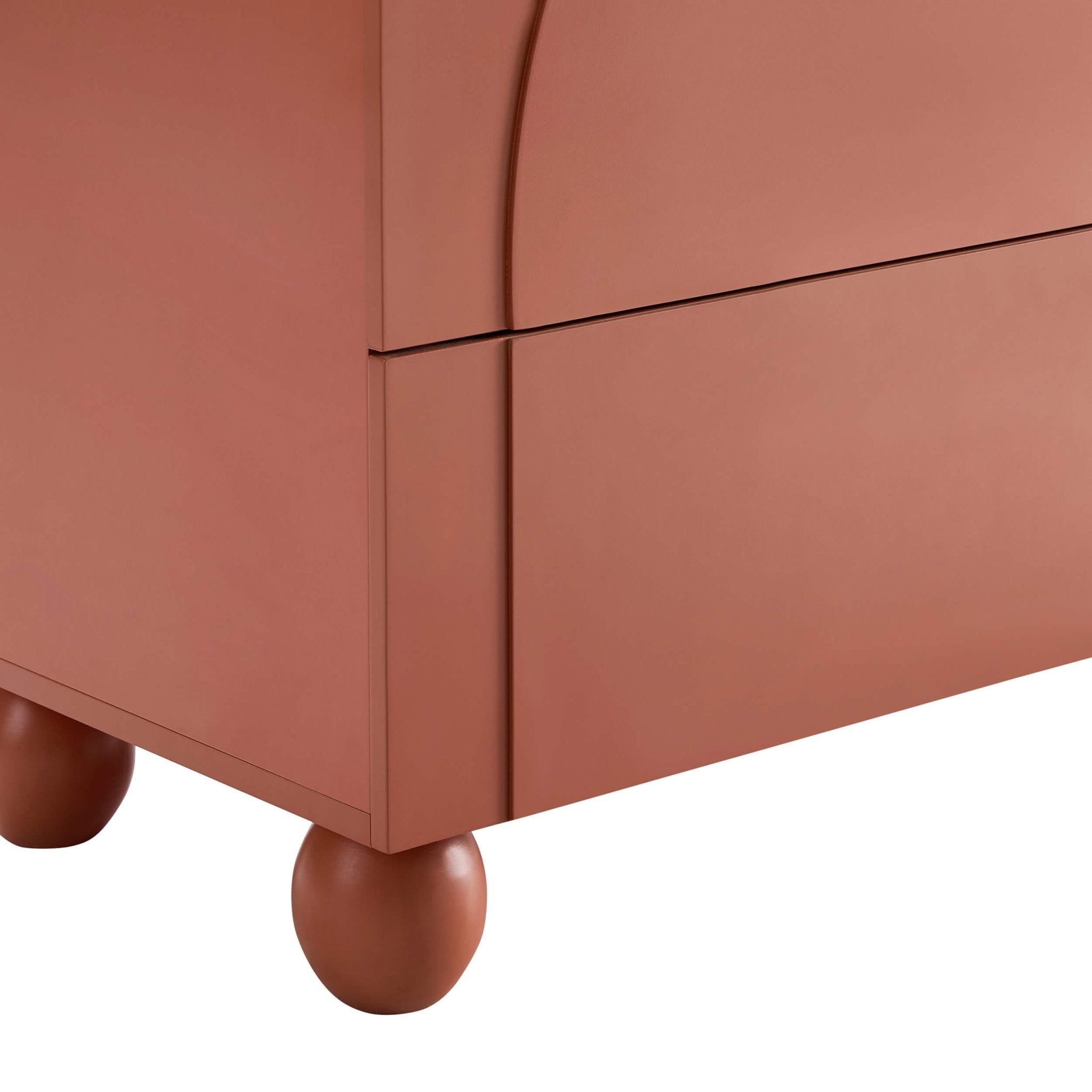 Commode à 3 tiroirs Arch Front – Terre cuite