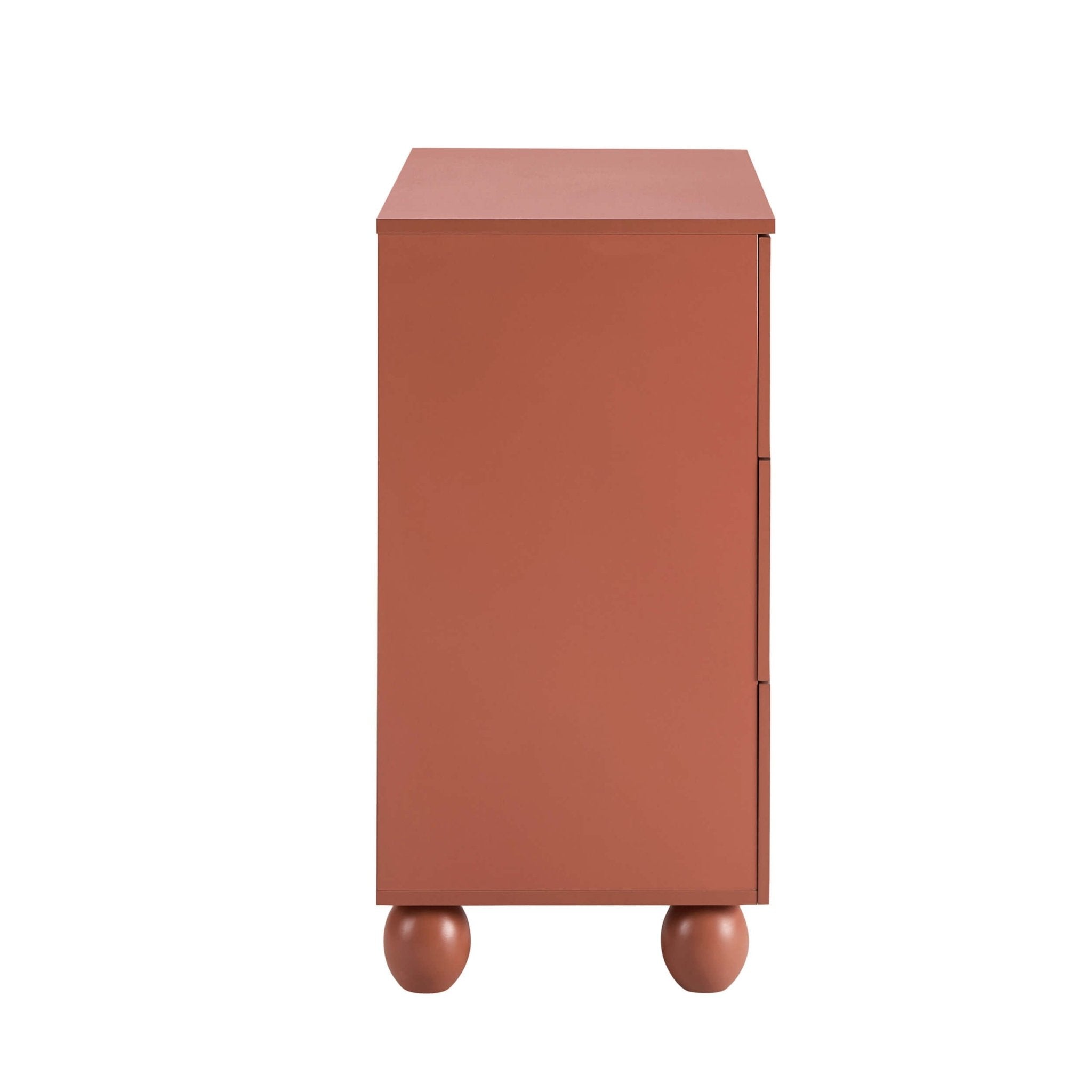 Commode à 3 tiroirs Arch Front – Terre cuite