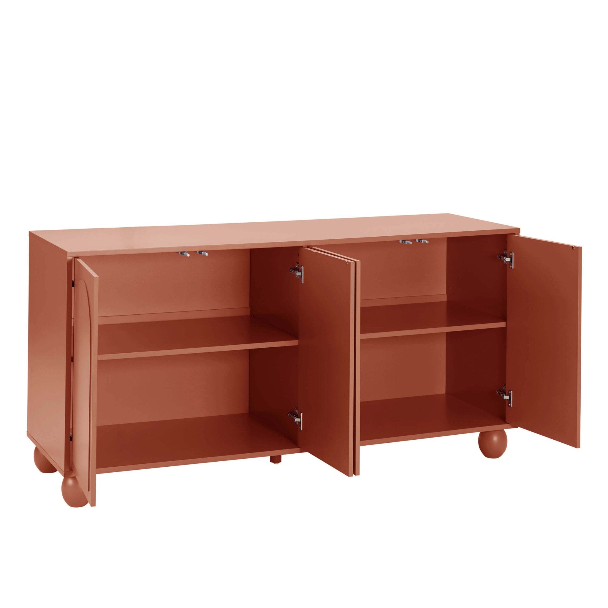 Buffet 4 portes Arch Front - Terracotta