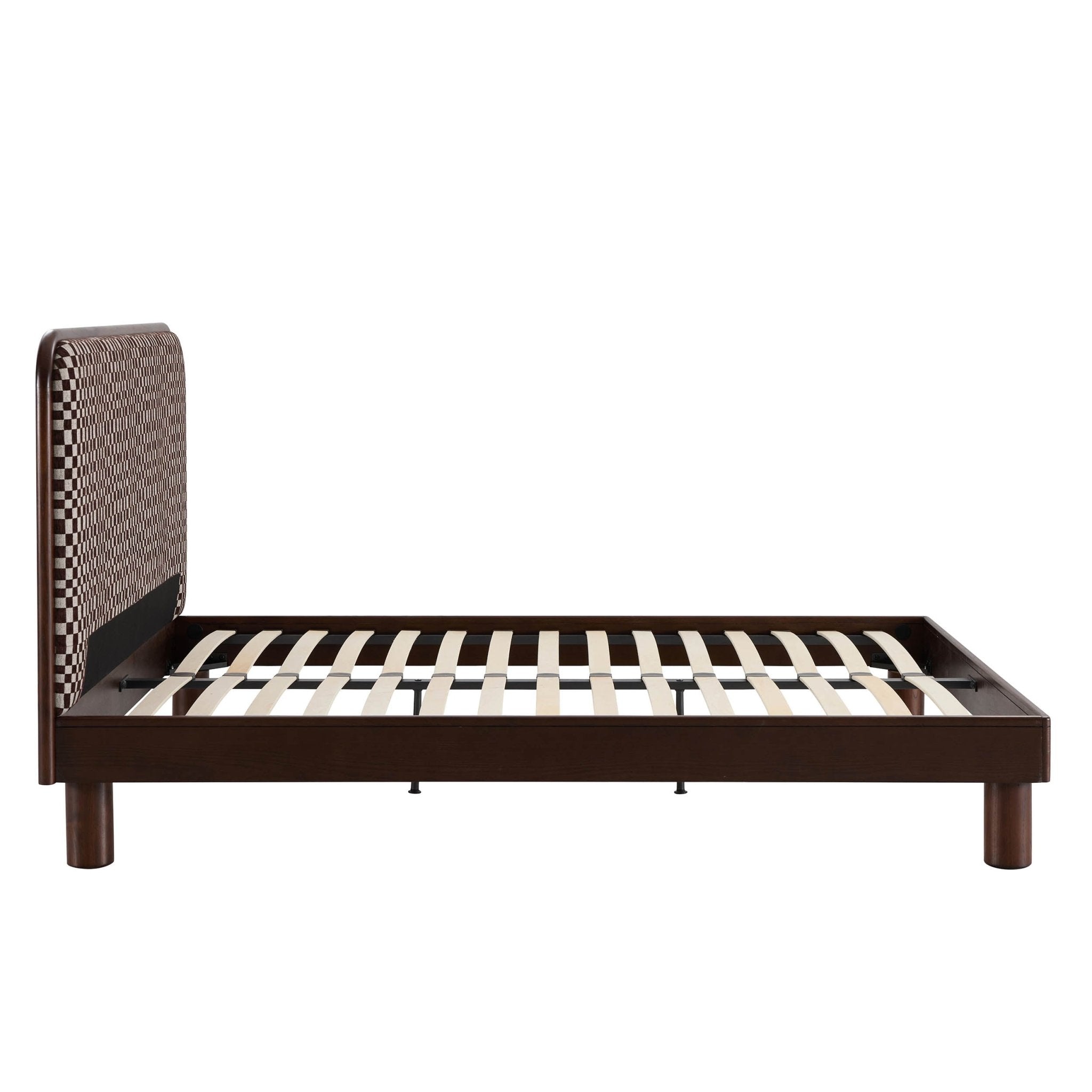 Cadre de lit - Damier rouge