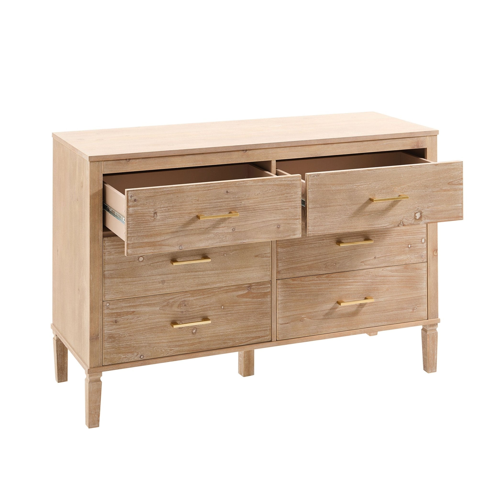 Commode 6 tiroirs - Bois délavé