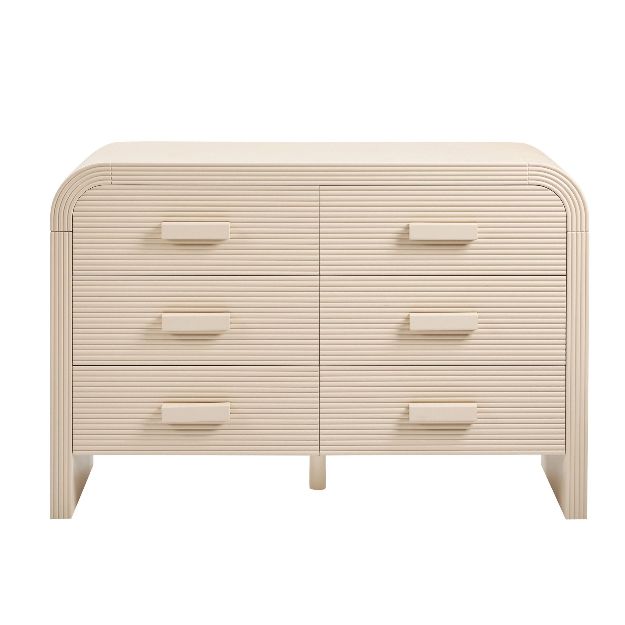 Commode 6 tiroirs - Sable