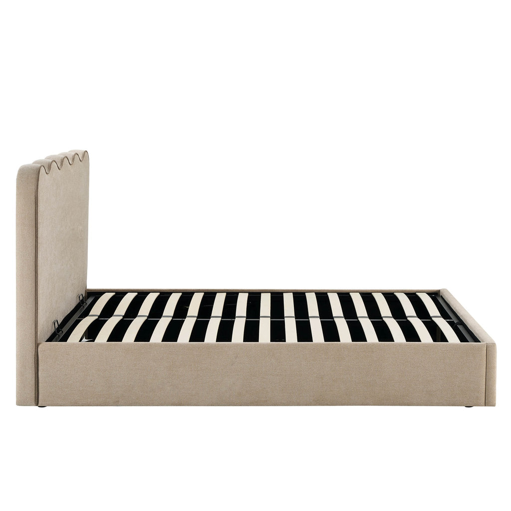 Lit coffre - Chenille avoine