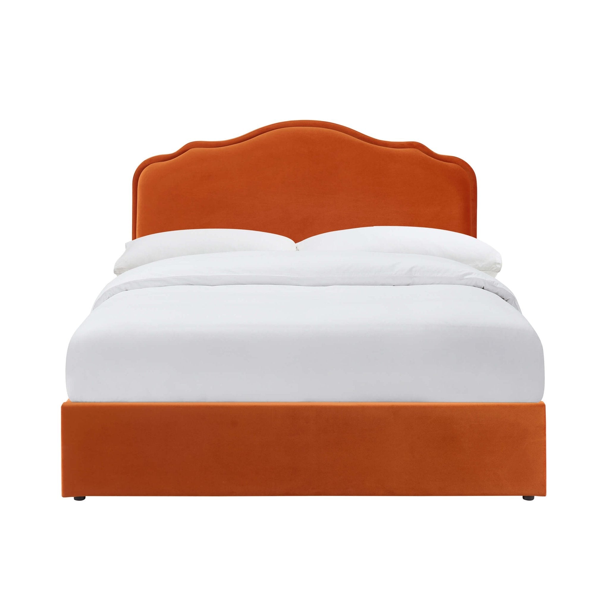 Lit coffre - Orange vif