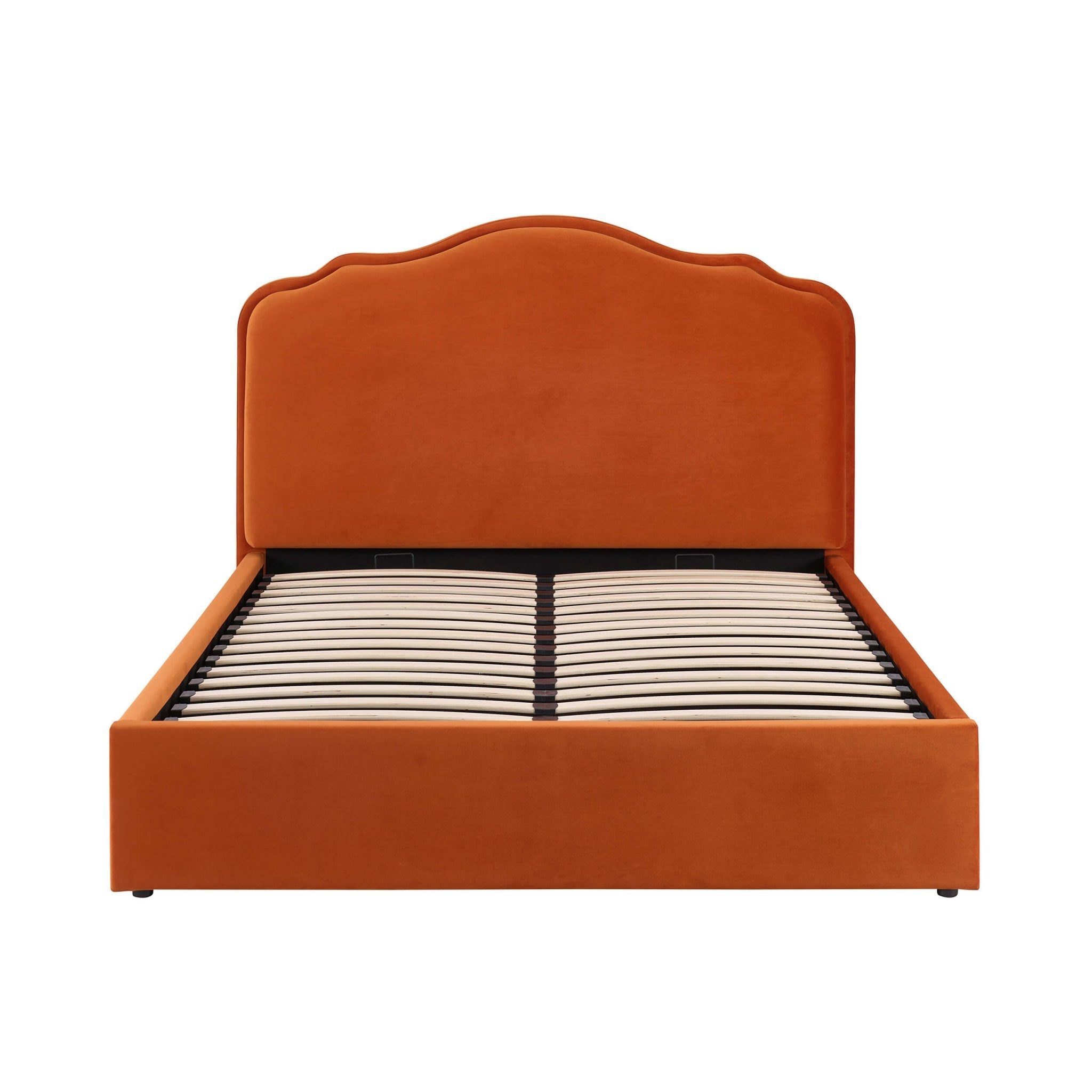 Lit coffre - Orange vif