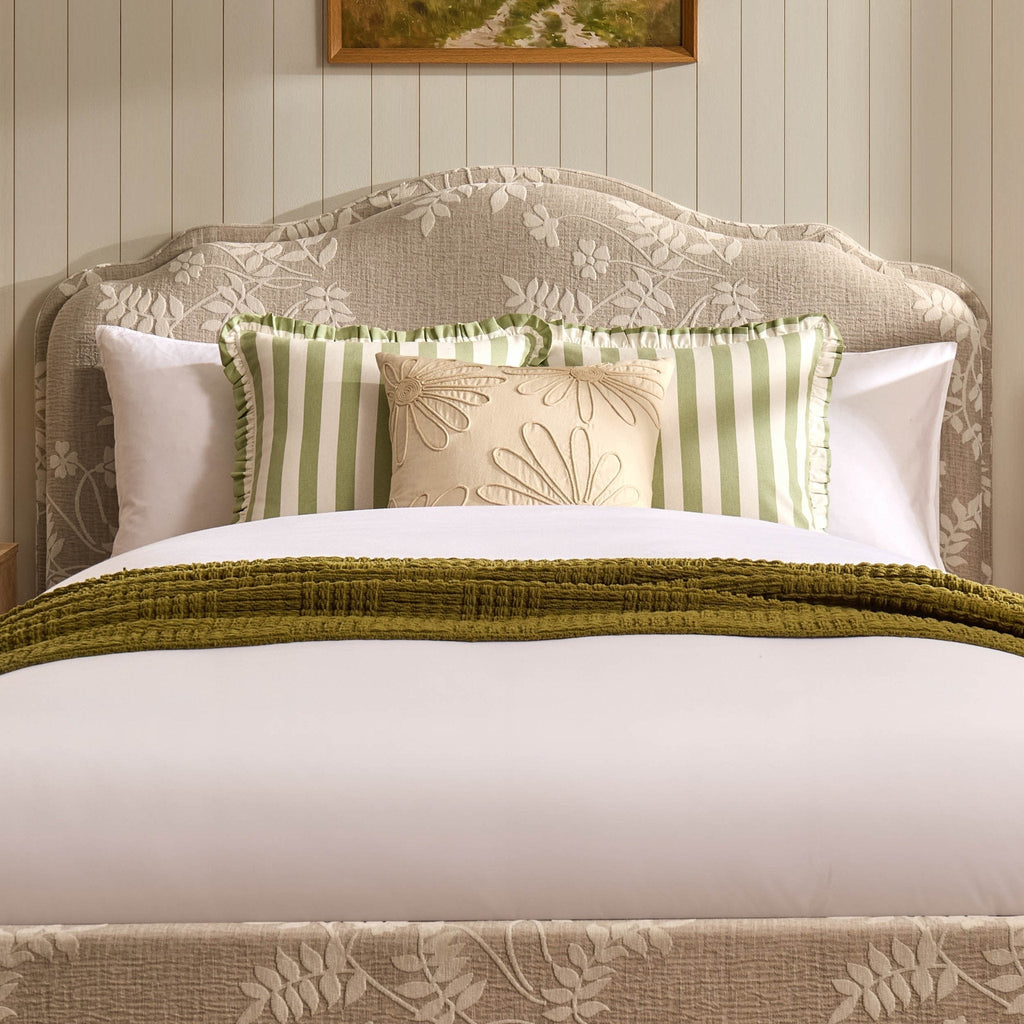 Lit coffre - Fleurs Jacquard